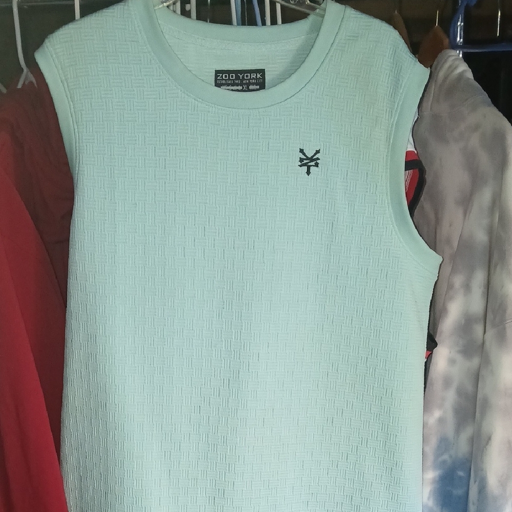 Zoo York Light Green Textured Tank